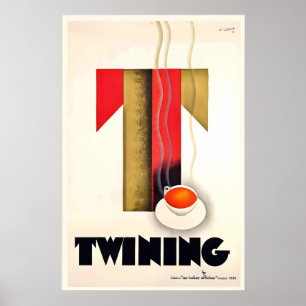 Twining Tee Kaffee Getränk Getränke Küche Essen Poster
