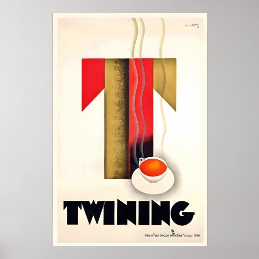 Twining Tee Kaffee Getränk Getränke Küche Essen Poster (Vorne)