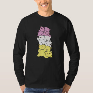 Twink Flag Pile Prix Lgbtq Bears Niedlich Twink Bä T-Shirt