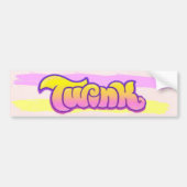 TWINK LGBTQ Gay Pride Boy Autoaufkleber (Vorne)