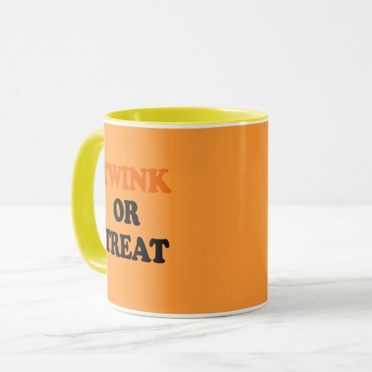 TWINK ODER LECKEREI TASSE (Vorderseite Links)