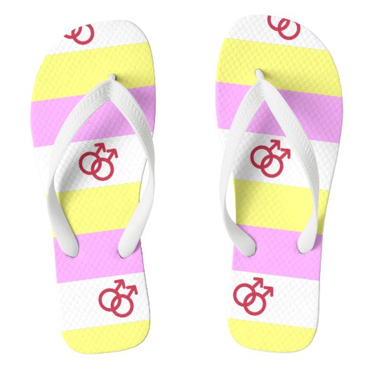 Twink Pride Badesandalen (Fußbett)