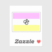 Twink Pride Flag Aufkleber (Blatt)
