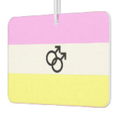 Twink Pride Flag Autolufterfrischer (Links)