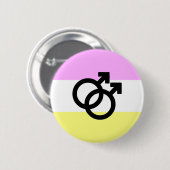 Twink Pride Flag Button (Vorne & Hinten)