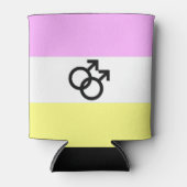 Twink Pride Flag Dosenkühler (Vorderseite)