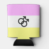 Twink Pride Flag Dosenkühler (Rückseite)