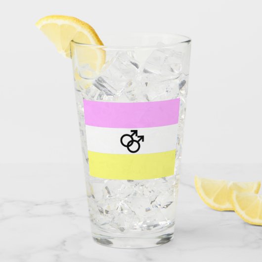 Twink Pride Flag Glas (Vorderseite Ice)