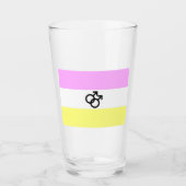 Twink Pride Flag Glas (Vorderseite)