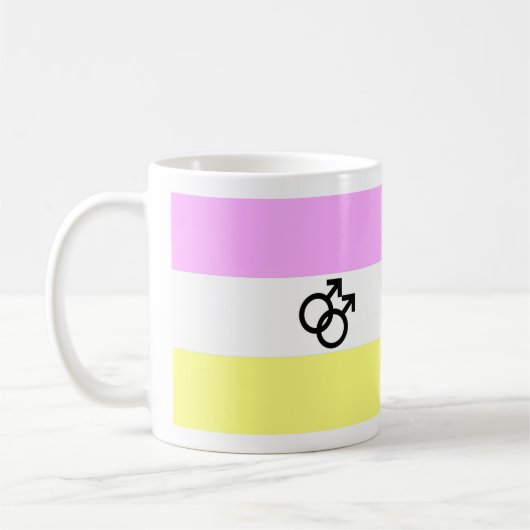 Twink Pride Flag Kaffeetasse (Links)