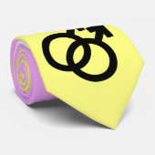 Twink Pride Flag Krawatte (Gerollt)