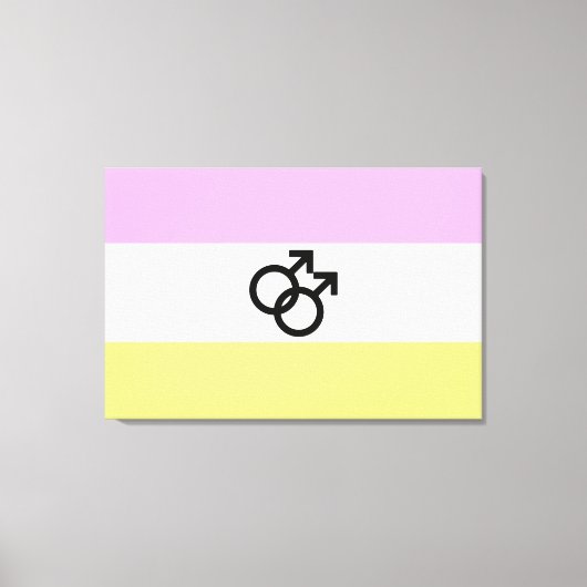 Twink Pride Flag Leinwanddruck (Vorderseite)