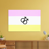 Twink Pride Flag Leinwanddruck (Insitu (Wohnzimmer))
