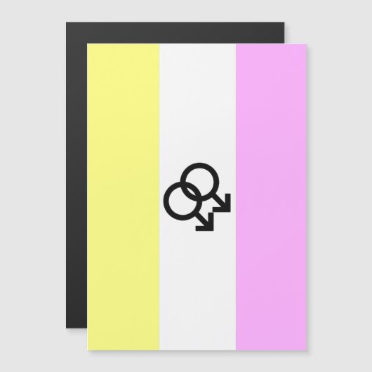 Twink Pride Flag Magneteinladung (Vorne/Hinten)