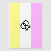 Twink Pride Flag Magneteinladung (Vorderseite)