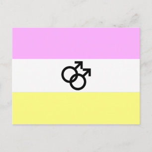 Twink Pride Flag Postkarte