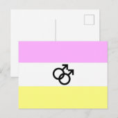 Twink Pride Flag Postkarte (Vorne/Hinten)