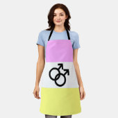 Twink Pride Flag Schürze (Getragen)