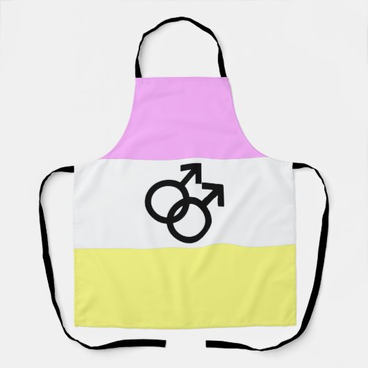 Twink Pride Flag Schürze (Vorderseite)
