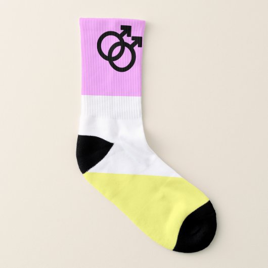 Twink Pride Flag  Socken (Links - Innen)