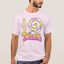 Twink Pride Lollipop Men's Basic T - Shirt