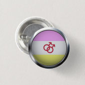 TWINK PRIDE MEDALLION BUTTON (Vorne & Hinten)