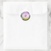 TWINK PRIDE MEDALLION RUNDER AUFKLEBER (Tasche)