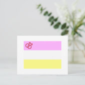 Twink Pride Postkarte (Stehend Vorderseite)