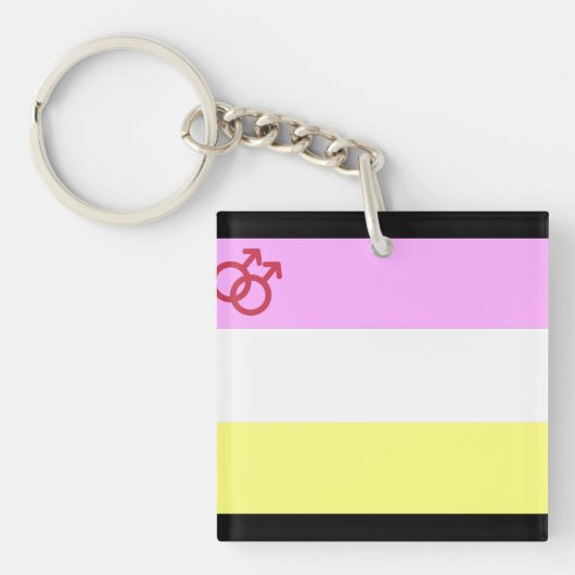 Twink Pride Schlüsselanhänger (Vorderseite)