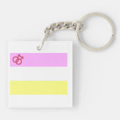 Twink Pride Schlüsselanhänger (Rückseite)