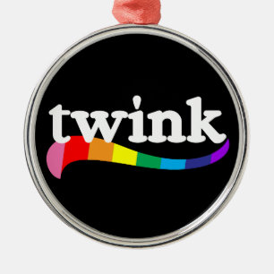 TWINK Schwule Community Körper Typ Jung Schlank St Ornament Aus Metall