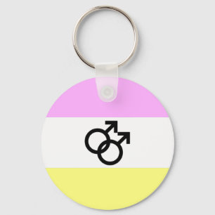 Twink-Stolzflagge Schlüsselanhänger