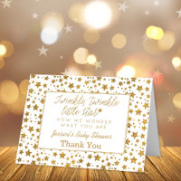 Twink, Twinkle Little Star Baby Dusche Danke