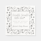 Twink, Twinkle Little Star Baby Dusche Serviette (Vorderseite)
