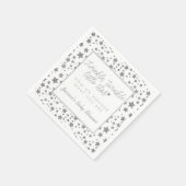 Twink, Twinkle Little Star Baby Dusche Serviette (Ecke)