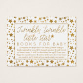 Twink Twinkle Little Star Baby Showbuchanfrage (Vorderseite)
