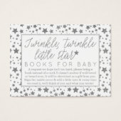Twink Twinkle Little Star Baby Showbuchanfrage (Vorderseite)