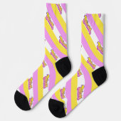 Twink unisex LGBTQ+ Gay Pride Socken (Linkes Detail)