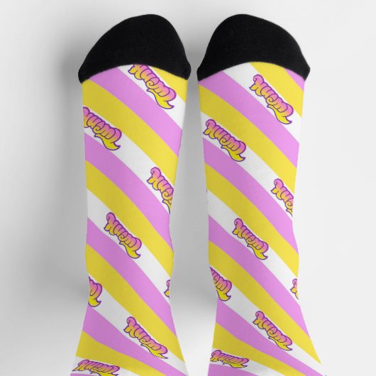 Twink unisex LGBTQ+ Gay Pride Socken (Oben)