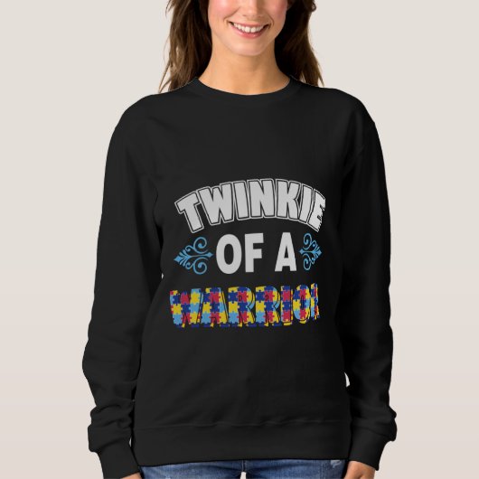 Twinkie eines Kriegerautismus Sweatshirt (Vorderseite)