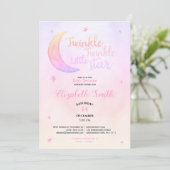 Twinkl-Kindermädchen Babydusche Einladung (Stehend Vorderseite)