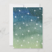 Twinkl Wasserfarbentiere kleine Sterne Babydusche Einladung (Rückseite)