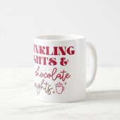 Twinklampen - Weihnachts-Tasse Kaffeetasse (VorderseiteRechts)