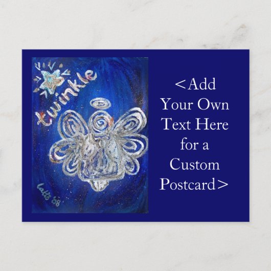 Twinkle Angel Art Postcard Postkarte (Vorderseite)