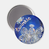 Twinkle Angel Magnet (Vorderseite/Rückseite)