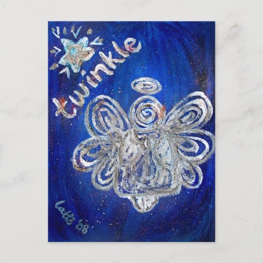 Twinkle Angel Postcard Postkarte (Vorderseite)