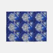 Twinkle Guardian Angel Custom Fleece Blanket (Vorderseite (Horizontal))