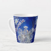 Twinkle Guardian Angel Custom Latte Tasse Cup (Linke Ecke)