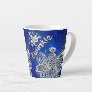 Twinkle Guardian Angel Custom Latte Tasse Cup