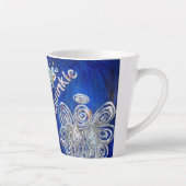Twinkle Guardian Angel Custom Latte Tasse Cup (Rechts)